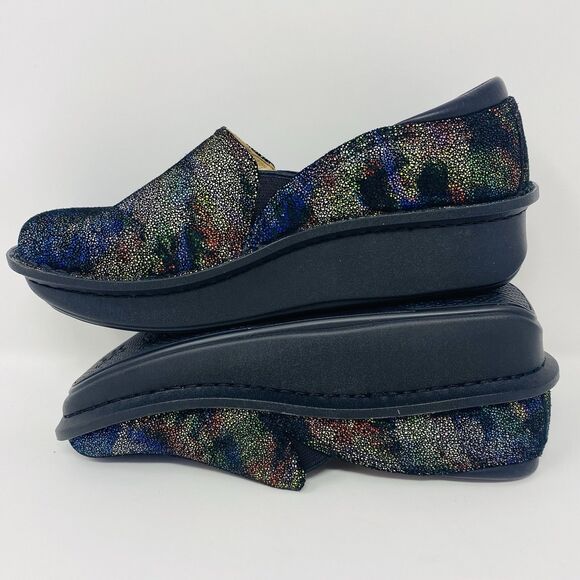 Alegria Classic Clogs Deb US 7 Comfort Shoes Multicolor Primary Impression Work - Picture 14 of 16